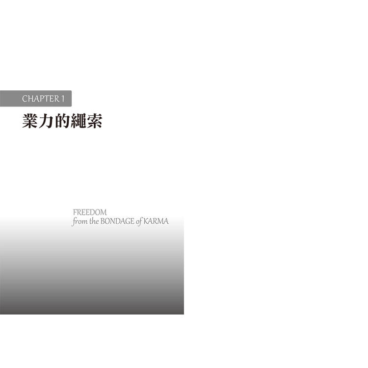 業力:掙脫心的束縛 業力:掙脫心的束縛