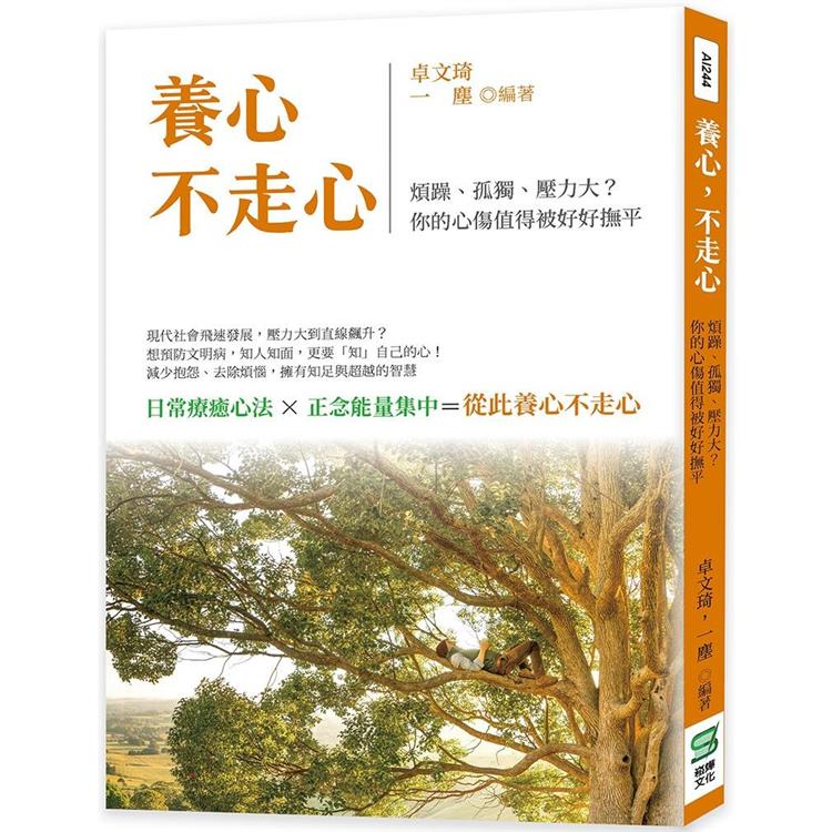 養心，不走心：煩躁、孤獨、壓力大？你的心傷值得被好好撫平【金石堂、博客來熱銷】