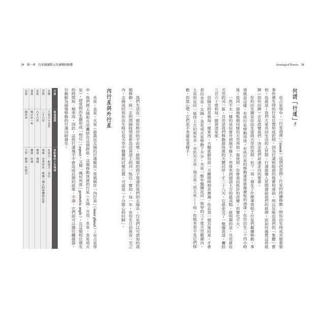 行運占星全書(二版):我的人生運勢週期表 行運占星全書(二版):我的人生運勢週期表