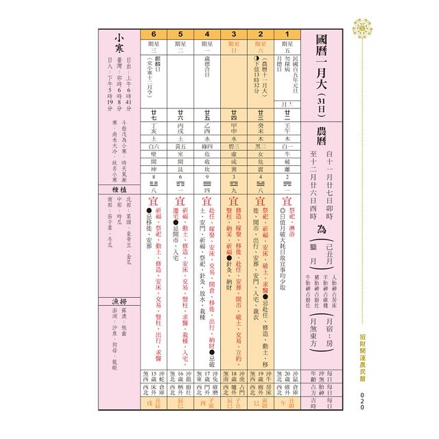 江柏樂16猴年運程開運招財農民曆 金石堂