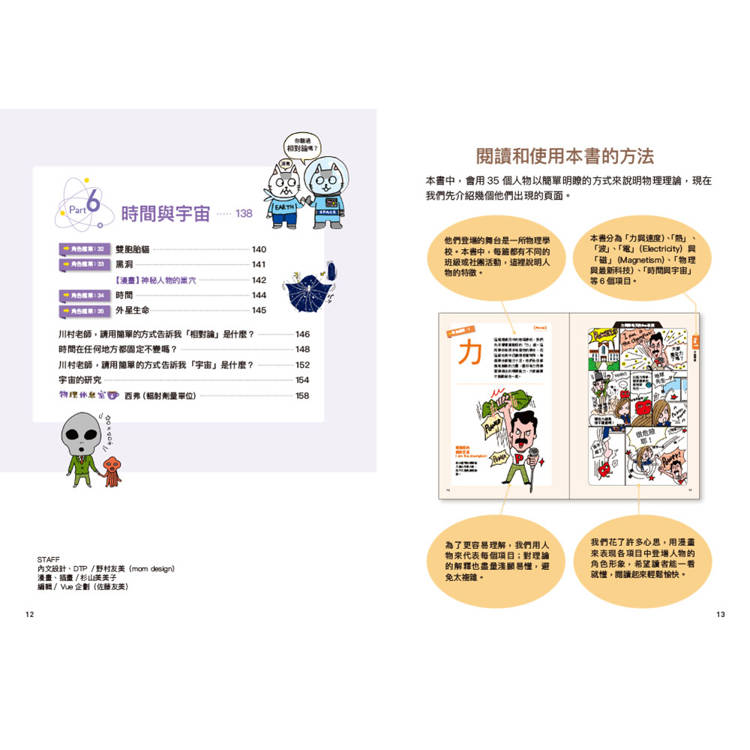 物理角色圖鑑:用35個萌角色掌握最重要的物理觀念,秒懂生活中的科普知識 物理角色圖鑑:用35個萌角色掌握最重要的物理觀念,秒懂生活中的科普知識