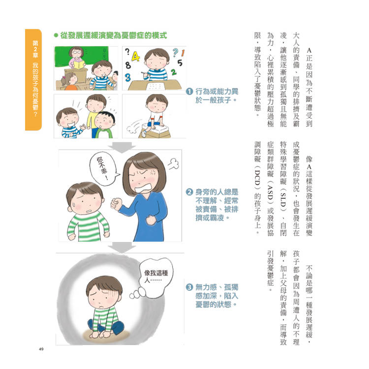 家有憂鬱兒的父母陪伴指南:用理解與陪伴擁抱憂鬱的孩子 家有憂鬱兒的父母陪伴指南:用理解與陪伴擁抱憂鬱的孩子