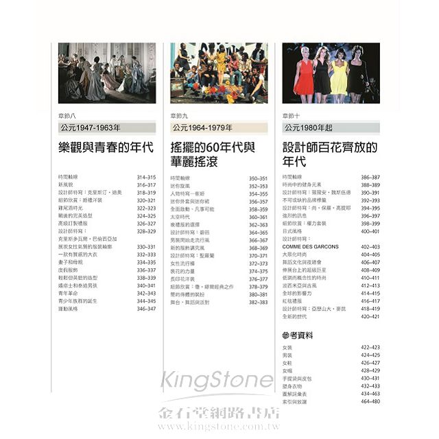 FASHION 服裝與時尚風格演進 FASHION 服裝與時尚風格演進