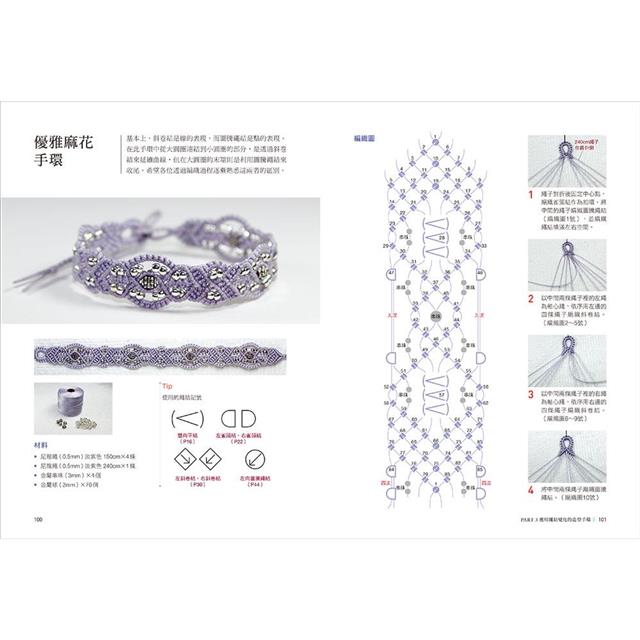 我的第一本繩結手環〈入門全圖解〉:手作達人的20種繩編技法,簡單用平結、輪結、斜卷結,編出市集款風格飾品 我的第一本繩結手環〈入門全圖解〉:手作達人的20種繩編技法,簡單用平結、輪結、斜卷結,編出市集款風格飾品