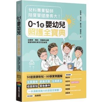 【電子書】兒科專業醫師陪寶寶健康長大！0～1歲嬰幼兒照護全寶典：從觀察、預防、照護到治療通通有解的育兒完全祕笈