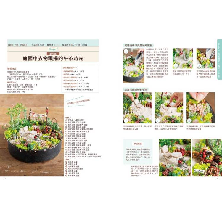 多肉植物與乾燥花的袖珍花園:從零開始打造微型庭園綠植家飾 多肉植物與乾燥花的袖珍花園:從零開始打造微型庭園綠植家飾