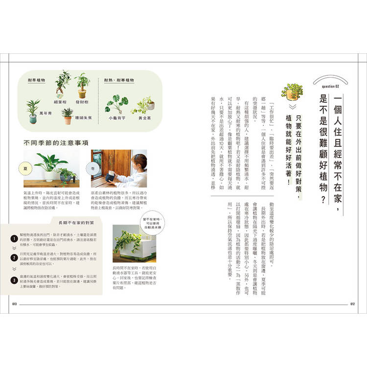 今天起,和植物一起生活:寫給想用綠意佈置家的你!36種耐陰好種、少蟲害、新手友善的室內觀葉提案 今天起,和植物一起生活:寫給想用綠意佈置家的你!36種耐陰好種、少蟲害、新手友善的室內觀葉提案