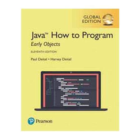 JAVA HOW TO PROGRAM (EARLY OBJECTS) 11/E (GE) | 拾書所