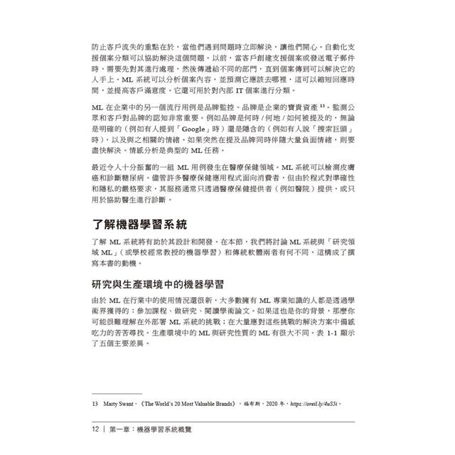 設計機器學習系統|迭代開發生產環境就緒的ML程式 設計機器學習系統|迭代開發生產環境就緒的ML程式