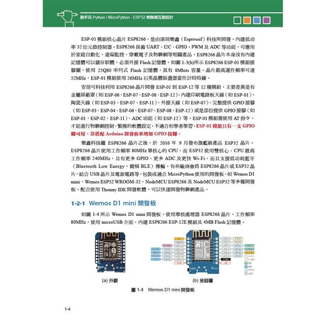 動手玩Python / MicroPython- ESP32物聯網互動設計 動手玩Python / MicroPython- ESP32物聯網互動設計