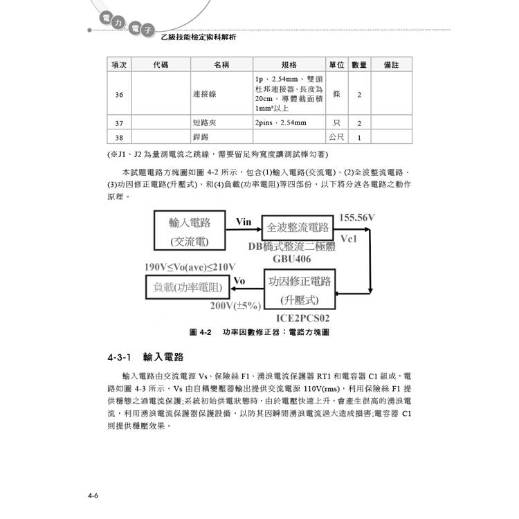 電力電子乙級技能檢定學術科試題解析|2025版 電力電子乙級技能檢定學術科試題解析|2025版