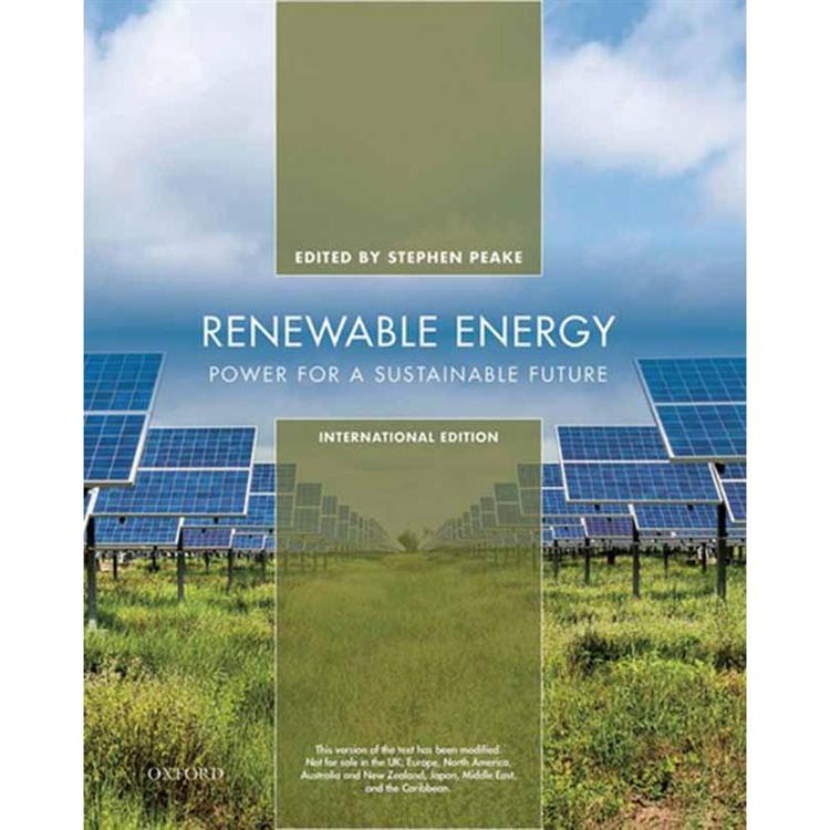 RENEWABLE ENERGY： POWER FOR A SUSTAINABLE FUTURE 4/E （XE）【金石堂、博客來熱銷】