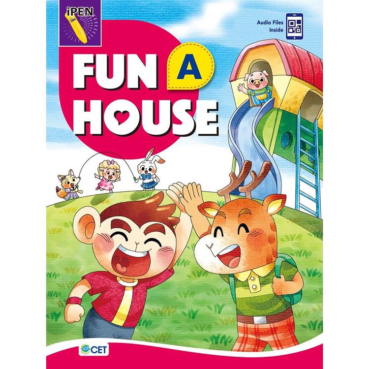 Fun House A Student Book （附全書音檔 QR CODE）【金石堂、博客來熱銷】