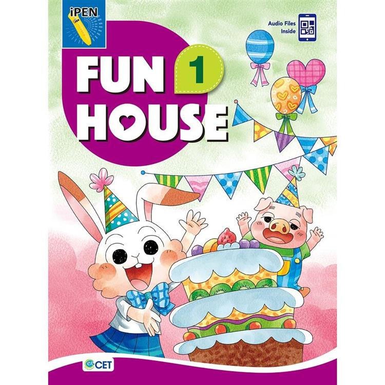 Fun House 1 Student Book (附全書音檔 QR code)【金石堂、博客來熱銷】