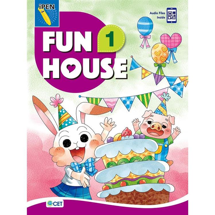 Fun House 1 Student Book （附全書音檔 QR code）【金石堂、博客來熱銷】