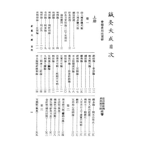 針灸大成 針灸大成