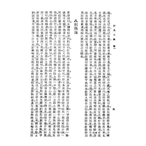 針灸大成 針灸大成