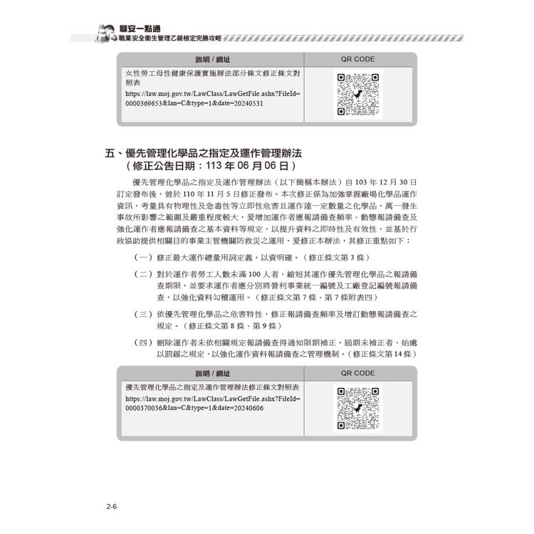 職安一點通|職業安全衛生管理乙級檢定完勝攻略|2025版(套書) 職安一點通|職業安全衛生管理乙級檢定完勝攻略|2025版(套書)