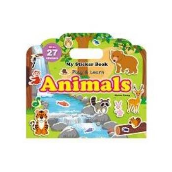 My Sticker Book -Animals(手提貼紙書--動物 英文版)