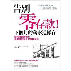 告別零存款！下個月的薪水這樣存：財務規劃師教你最簡單的量身訂做理財法 | 拾書所