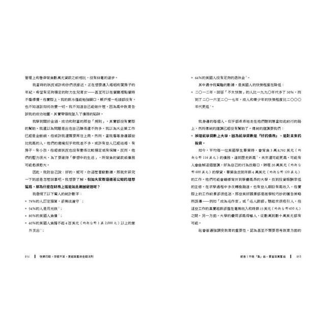 快樂花錢,存錢不苦,更能致富的金錢法則:擺脫匱乏心態,不讓預算控制你的人生,學會離夢想目標更近的金錢事,成為金錢的主人。 快樂花錢,存錢不苦,更能致富的金錢法則:擺脫匱乏心態,不讓預算控制你的人生,學會離夢想目標更近的金錢事,成為金錢的主人。