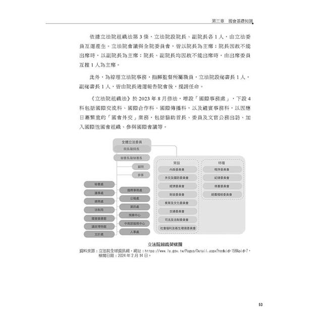 國會助理工作手冊 2024最新增修版 國會助理工作手冊 2024最新增修版