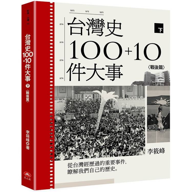 台灣史100+10件大事(下) 戰後篇 台灣史100+10件大事(下) 戰後篇