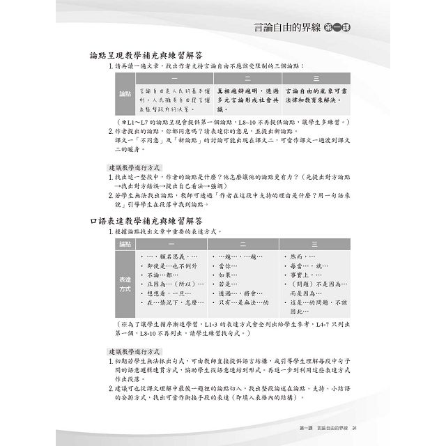 當代中文課程教師手冊5 金石堂語言 字辭典