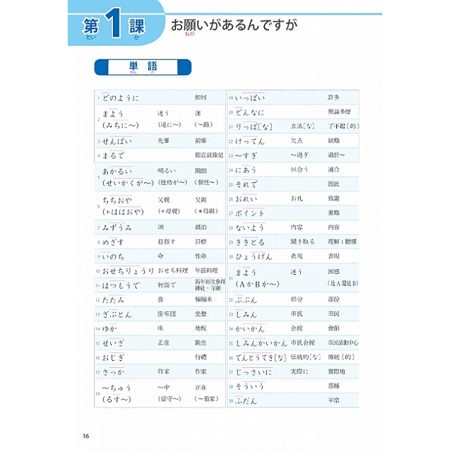 大家的日本語 中級i 金石堂語言 字辭典