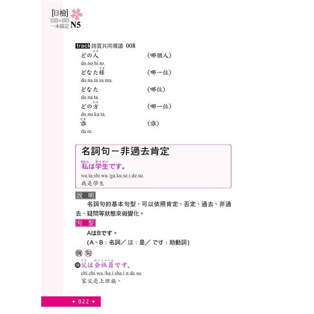 日檢單字+文法一本搞定N5 (QR) 日檢單字+文法一本搞定N5 (QR)