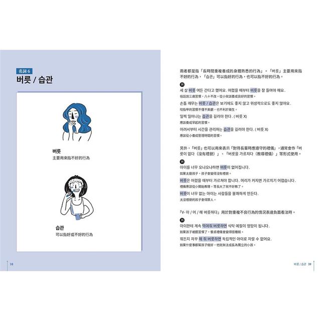 語感靠不住!從原理掌握韓語相似字:50組字詞X大量例句X直覺式插圖,讓你精準用字不混淆(附QRCode線上音檔) 語感靠不住!從原理掌握韓語相似字:50組字詞X大量例句X直覺式插圖,讓你精準用字不混淆(附QRCode線上音檔)