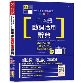 QR Code版 動詞變化超有戲！日本語動詞活用辭典N3，N4，N5單字辭典(25K＋QR Code線上音檔)