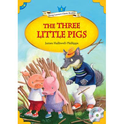 YLCR1：The Three Little Pigs (with MP3)【金石堂、博客來熱銷】