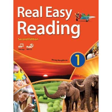 Real Easy Reading 1 2/e （with CD）【金石堂、博客來熱銷】