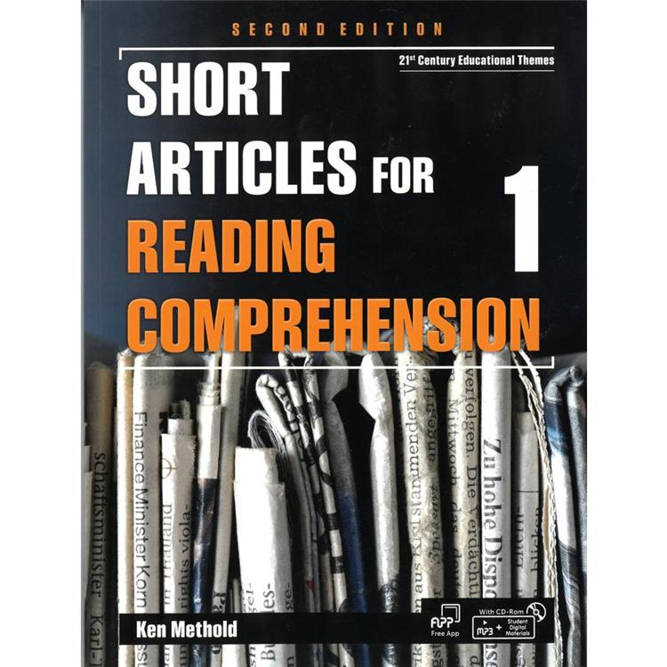 Short Articles for Reading Comprehension 1 2/e （with CD－ROM）【金石堂、博客來熱銷】