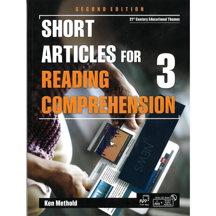 Short Articles for Reading Comprehension 3 2/e （with CD－ROM）【金石堂、博客來熱銷】
