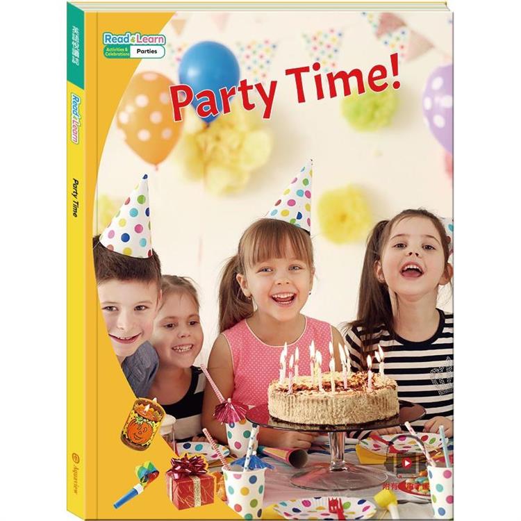 英語悅讀誌系列Read & Learn －Party Time！【金石堂、博客來熱銷】