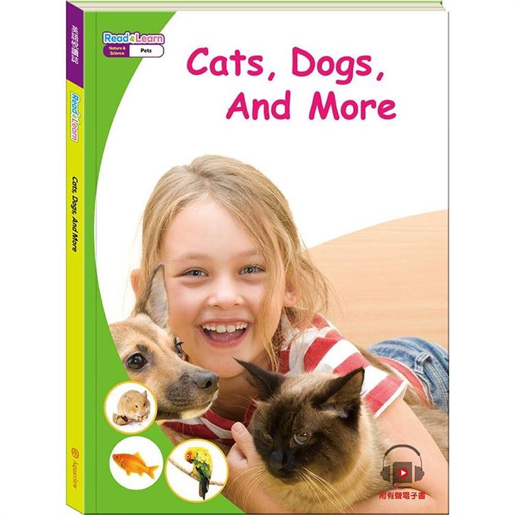 英語悅讀誌系列Read & Learn － Cats， Dogs， And Mor【金石堂、博客來熱銷】