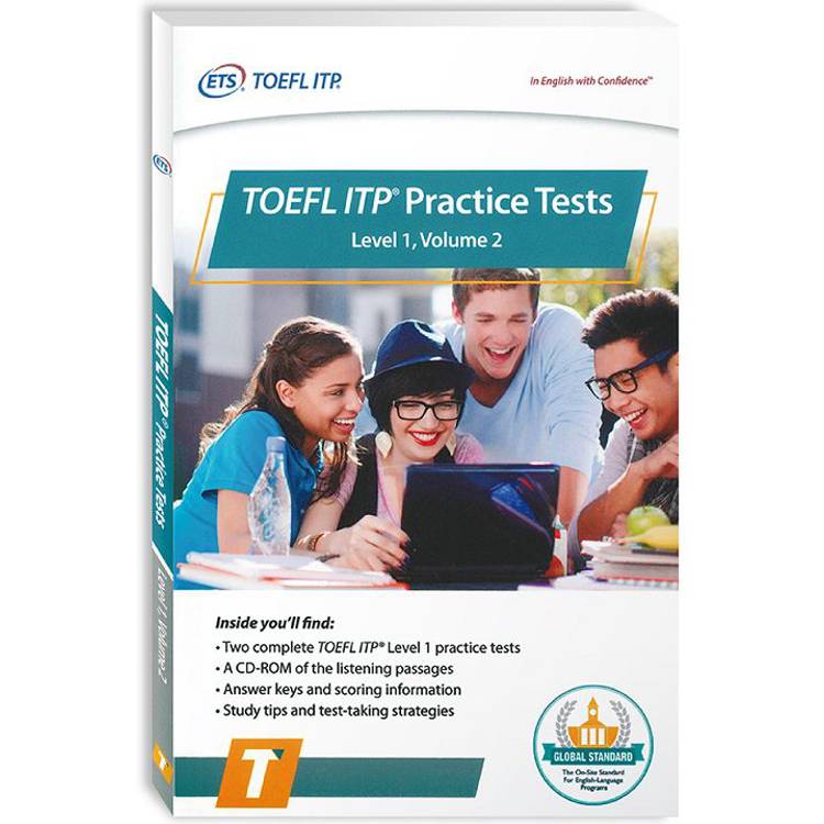 TOEFL ITP Practice Tests Level 1，Volume 2【金石堂、博客來熱銷】