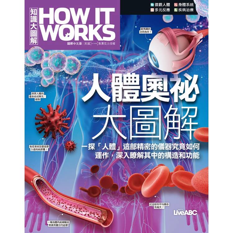 《How It Works知識大圖解》人體奧祕大圖解【金石堂、博客來熱銷】