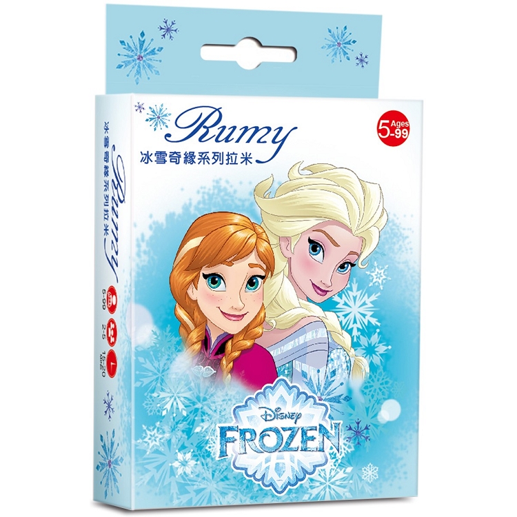 【迪士尼DISNEY-益智卡牌】冰雪奇緣系列拉米 RUMY | 拾書所