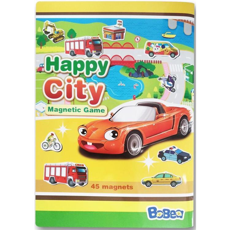 3折頁磁貼書：快樂玩車車【金石堂、博客來熱銷】