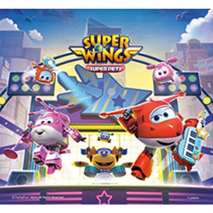 SUPER WINGS 100片超大拼圖 A【金石堂、博客來熱銷】