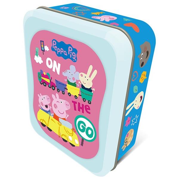 粉紅豬小妹 Cute鐵盒拼圖(24／30片)【金石堂、博客來熱銷】