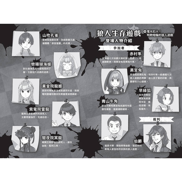 「狼人生存遊戲」系列【第2輯】(6-10集,共五冊) 「狼人生存遊戲」系列【第2輯】(6-10集,共五冊)