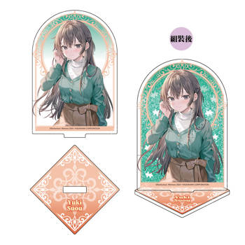 不時輕聲地以俄語遮羞的鄰座艾莉同學(原作) 流沙壓克力立牌 D