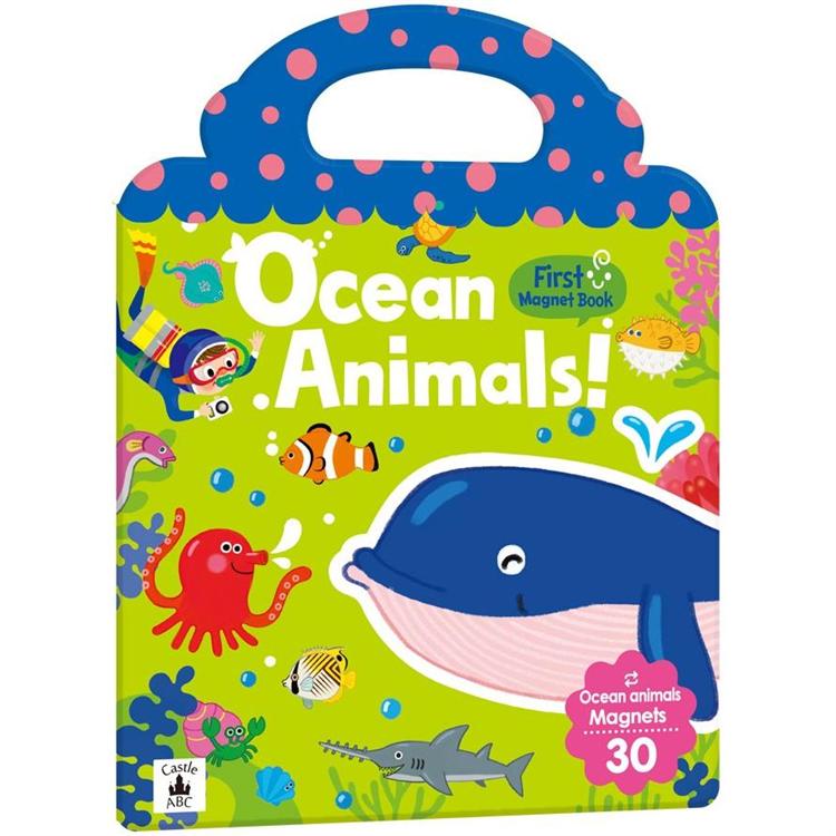 First Magnet Book：Ocean Animals【金石堂、博客來熱銷】