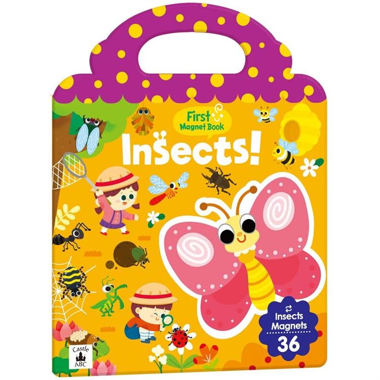 First Magnet Book：Insects【金石堂、博客來熱銷】