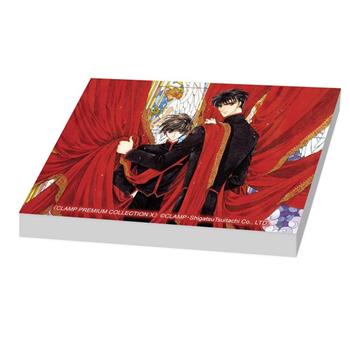 CLAMP X加購特典壓克力飾牌A(原作)【特裝版】