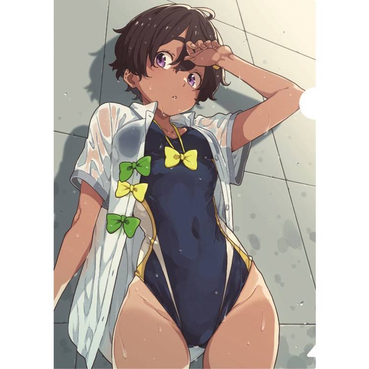 敗北女角太多了!．A4銀箔資料夾2入組【金石堂、博客來熱銷】